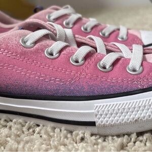 Converse Pink and Purple Kids Sneakers